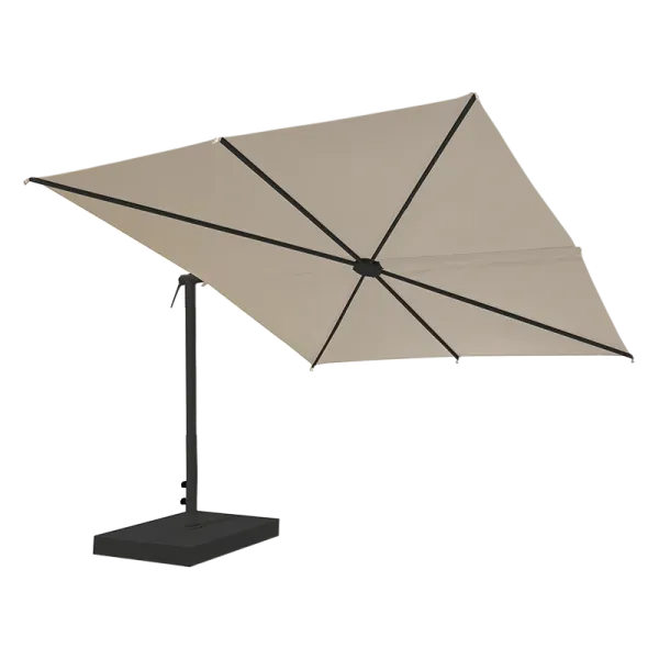 Alba Dark - Flat design parasol