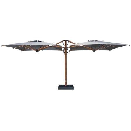 Giant parasols - Dual "T" Timber