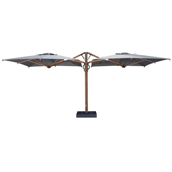 Giant parasols - Dual "T" Timber