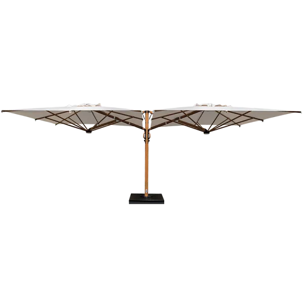 Giant parasols - Dual "V" Timber