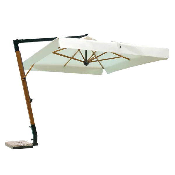 Side Post Parasols | Lateral arm Umbrellas for restaurant,outdoor