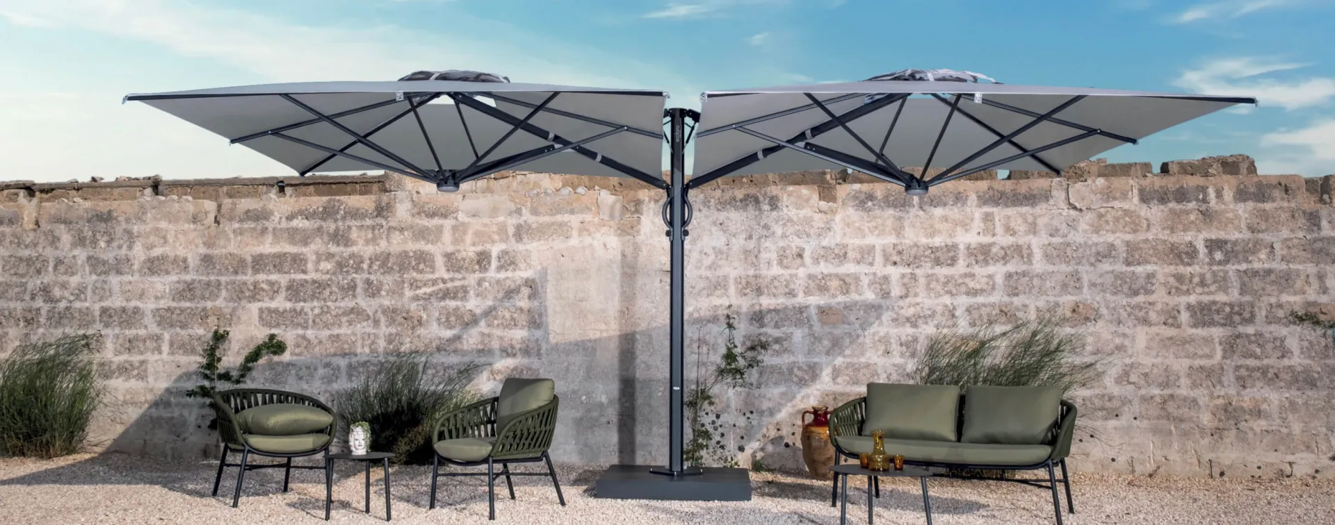 Garden Umbrellas Parasols design from italy | Scolaro's products