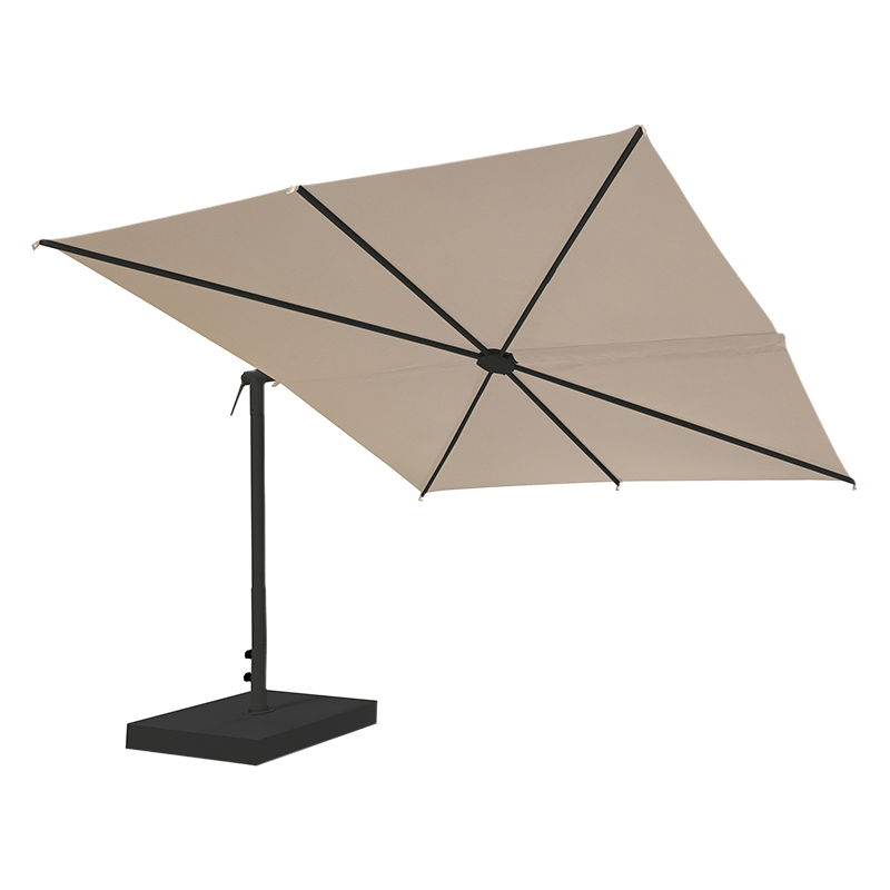 Flat design parasols